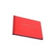 thumbnail image 1 of Colección de álbumes de monedas Methold 240 unidades Cuadernos de escritura Cuadernos de bocetos Rojo, 1 of 6