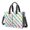 Dachshund Rainbow White Pattern, variant on Dachshund Rainbow White Pattern Canvas Messenger Tote Bag, Work Tote with Multi Pockets & Removable Strap, Magnetic Closure Gifts for Work Travel Shopping