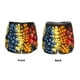 thumbnail image 3 of Balery Halloween Fruit Platter Pantalones cortos deportivos para mujer con forro y dos bolsillos, elásticos, para entrenamiento, gimnasio, yoga-X-Large, 3 of 7