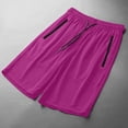 thumbnail image 6 of BXINGOHAI Mens Athletic Shorts 5 Inch Quick Dry Gym Workout Shorts Men Lightweight Sports Running Shorts with Pockets Purple,S, 6 of 6