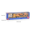 thumbnail image 2 of Toys 50% Off Clearance!Tarmeek Flatbed Trailer Trucks Toy Alloy Trailer Engineering Roller Excavator Truck Model Car Toys Birthday Gifts for Kids, 2 of 8