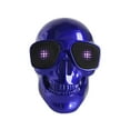 thumbnail image 5 of Latrodar Portable Skeleton Skull Bluetooth Wireless Speaker Best of Both Worlds een Wireless Speaker Blue 4x3.6 Inch Home Decor, 5 of 5