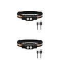 thumbnail image 2 of Advancent Faro LED Super brillante ajustable portátil faro escalada cabeza linterna diadema iluminación luz reflector Cable USB D25-GCU2 2Conjunto, 2 of 6