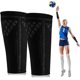 thumbnail image 1 of 1 Pair Volleyball Arm Sleeves,volleyball Compression Sleeves,sports Forearm Sleeves Volleyball Training Protect Gear For Kids Youth Women Happy H, 1 of 5
