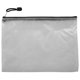 thumbnail image 1 of 20 bolsas con cremallera shaofei para documentos B5 11,4 x 8,2 pulgadas color negro transparente, 1 of 5