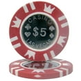 thumbnail image 3 of Brybelly Holdings CPCI-100-25 15 g Coin Inlay, Roll of 25 - 100 Chip, 3 of 8