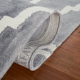 thumbnail image 6 of Safavieh Dip Dye Talbot Distressed Wool Area Rug, Gray/Ivory, 9' x 12', 6 of 12