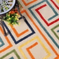 thumbnail image 6 of Superior Ares Modern Indoor/ Outdoor Area Rug, 5' 2" x 7' 2", Cream, 6 of 8