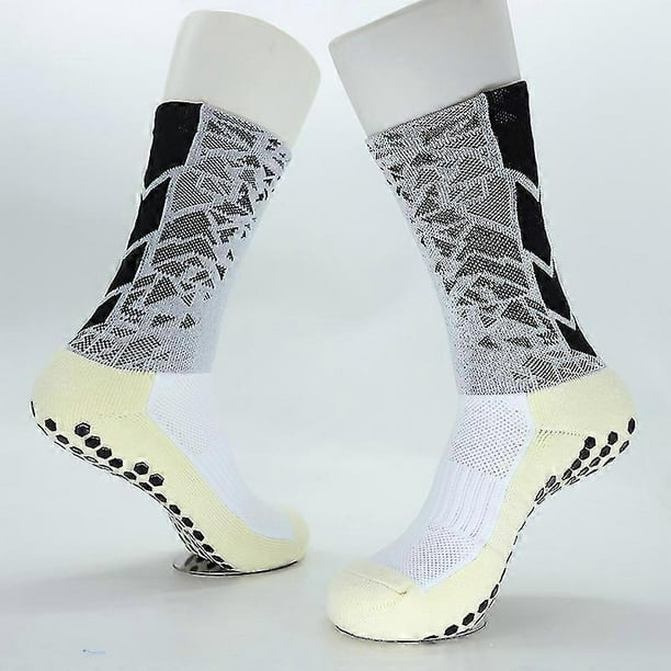 pares de calcetines deportivos antideslizantes para hombre y mujer, transpirables, con amortiguación y antiampollas, para fútbol y baloncesto.