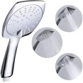 thumbnail image 1 of High Pressure Shower Head Large Water Saving Square Shower Head with 3 Spray Set, 1 of 5