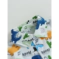 thumbnail image 6 of GXFC Toddler Boys Summer Dinosaur Print Shorts Outfits Kids Boys Short Sleeve Turn-Down Collar Tops and Short Pants Set Casual Clothes 2Pcs 1-5T, 6 of 9