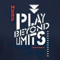 thumbnail image 3 of CafePress - Nerf Play Beyond Limits T Shirt - Women's Traditional Fit Dark T-Shirt, 3 of 4
