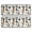 German Shepherd Dog, variant on Kitchen Rugs Sets Of 2,French Bulldog with Glasses White Anti Fatigue Kitchen Mat Rugs Non Slip Washable,Decorative Kitchen Floor Mats for Kitchen,Sink,Laundry,17"x47"+17"x47"