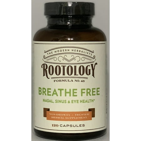 Rootology Breathe Free, Nasal & Sinus Health, 120 Capsules