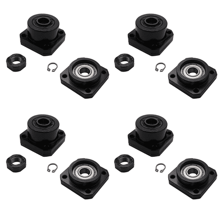 

8x FK12 FF12 Support for Ball Screw 1605 FK12 Fixed Side FF12 Floated Side for Machine Tool Accessories