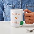 thumbnail image 4 of CafePress - Attitude Of Gratitude 15 Oz Ceramic Large Mug Mugs - 15 oz Ceramic Large White Novelty Mug, 4 of 6