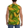 thumbnail image 4 of Balery Fresh Corn 1 Camisetas sin mangas para hombre, absorbe la humedad y protege contra el mal olor.-Medium, 4 of 7