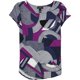 thumbnail image 1 of Blusa Alfani geométrica para mujer azul pequeña, 1 of 1