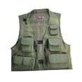 thumbnail image 3 of Men Fishing Vest Breathable Outerwear Outdoor Vest For Spring Summer Photography Green 2XL, 3 of 8