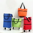 thumbnail image 4 of Xingzhi Lightweight And Durable Foldable Shopping Trolley Bag For Easy Maneuvering orange 1Set, 4 of 6