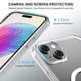 thumbnail image 4 of Funda MYBAT Mood para iPhone 15 PLUS Transparente con MagSafe, 4 of 7