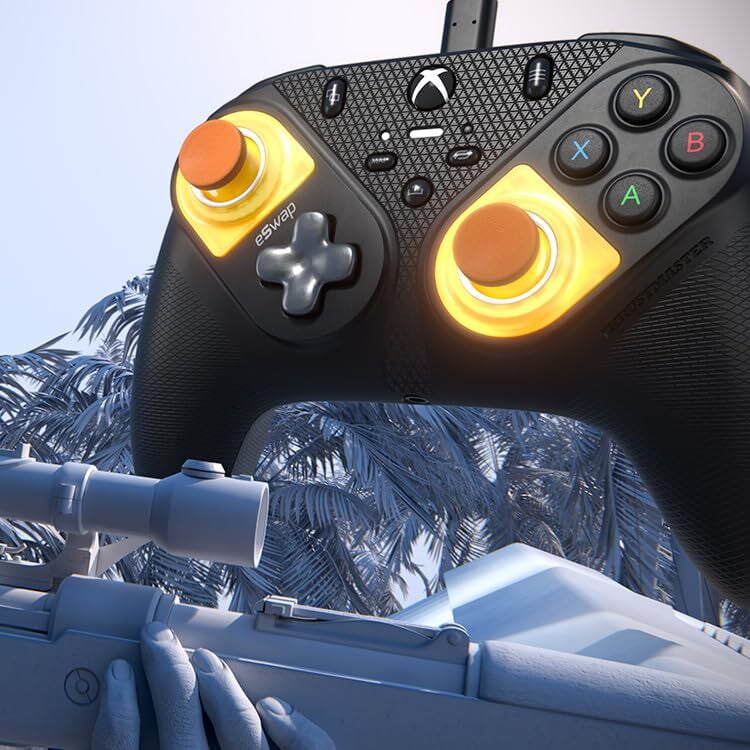 Thrustmaster eSwap S Crystal Orange Wired Controller with Super