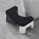 thumbnail image 1 of Taburete de inodoro RXIRUCGD para sentarse en cuclillas, taburete suave para inodoro, taburete antideslizante para baño, taburete acolchado para oficina, color negro, 1 of 6