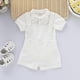 thumbnail image 5 of Fashion Baby Boys Baptism Outfit Infant Wedding Gentleman Set Birthday Party Formal Christening Suit Suspender Bow Tie Romper, 5 of 5