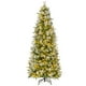 thumbnail image 1 of Costway Árbol de Navidad artificial preiluminado de 180 cm con 580 puntas esmeriladas y 280 luces LED, 1 of 6