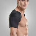 thumbnail image 2 of 2 Pcs Sports Shoulder Pads – Sleep Warm Shoulder Pads, Weightlifting Shoulder Protection, Size Up for Extra Comfort (2Pcs Black,L), 2 of 7