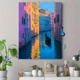 thumbnail image 4 of Qisvanset 12x16 Inch Abstract Houses Canvas Print Wall Art, 4 of 5