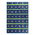 thumbnail image 4 of Non-woven Mobile Phone Hanging Organizer 36-grid Cell Phone Hanging Holder Dark Blue Cell Phone Hanging Holder for Classroom Library Dormitory, 4 of 9