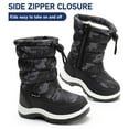 thumbnail image 3 of Apakowa New Kids Boys Cold Weather Snow Boots (Toddler/Little Kid), 3 of 8