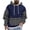 Blue2#9527, variant on BOOMNY Mens Hoodies Long Sleeve Hoodie for Men Patchwork Plaid Soft Warm Pullover Hooded Sweatshirt Cozy Fall Winter Hoodies With Pocket