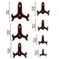 thumbnail image 5 of Ludlz Display Stand Foldable Exquisite Handmade Decorative Plate Stand Holder Picture Frame Display Rack Showcase Supplies, 5 of 7