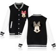 thumbnail image 1 of Sudadera con capucha de los 90 para hombre y mujer, chaqueta de béisbol de Disney, Mickey, Minnie Mouse, ropa para niño y niña, chaquetas para bebé, 1 of 4