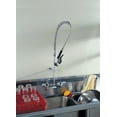 thumbnail image 2 of Delta 55C1513 Double Handle Pre-Rinse Kitchen Faucet - Chrome, 2 of 2