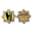 thumbnail image 1 of Pito negro animal silueta natural Broche de flores, regalo de joyería para mujeres y niñas Unbranded M, 1 of 3