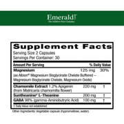 Emerald Labs - Cerebral Calm - 60 Vegetable Capsules