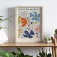 thumbnail image 4 of Paquete de 3 flor de flores Sin marco de colgando imagen Material de lona Multicolor Color-Fast Poster para sala de estar Dormitorio Hallway Yuarrent HA011817-00, 4 of 7