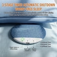 thumbnail image 6 of Under Pillow Sleep Speaker with White Noise & Bluetooth 5.4, Slim Comfort Design for Side Sleepers, 30/60 Minute Auto Shutoff Timer, USB-C Charging By PULMCheerger, 6 of 10