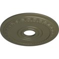 thumbnail image 3 of Ekena Millwork 17 1/2"OD x 3 5/8"ID x 1"P Munich Ceiling Medallion (Fits Canopies up to 5 5/8"), Hand-Painted Painted Turtle, 3 of 6