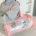 thumbnail image 2 of Misright Itabag Transparent Shoulder Bag Clear Window for Pins Anime Display Cosplay Handbag Gifts, 2 of 20