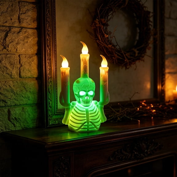 Cheap Halloween Decoration Indoor Clearance – Halloween Dwarf Tree Demon Ornament Lamp, Mini Spooky Resin Figurine for Party Home Display – Halloween Gifts