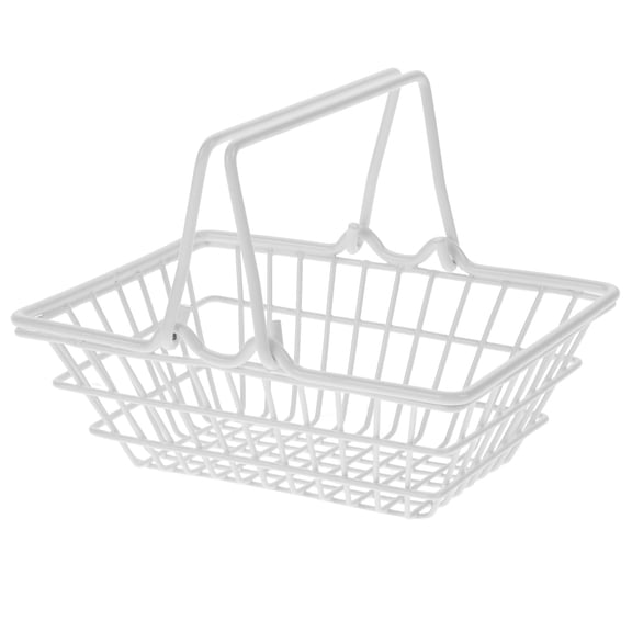 NICERIO Shopping Basket Space Saving Items Alloy 1Set