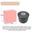 thumbnail image 3 of Seyurigaoka Boobs Tape Sets Breast Lift Tape and 5 Pair Petals Nipple Cover Reusable Adhesive Bra for Women, 3 of 5