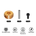 thumbnail image 3 of Aluminum 12mm Wheel Hex Hubs Drive Adapters Golden 6mm Thickness  for RC Car Upgrade Replacement Parts 4Pcs, 3 of 6