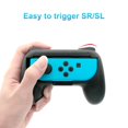 thumbnail image 2 of 2 empuñaduras compatibles con Nintendo Switch, funda protectora para controlador de interruptor, juego de empuñaduras para Nintendo Switch Grip Cover, negro kaili Sencillez, 2 of 5