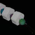 thumbnail image 5 of Paquete de 2 juguetes grandes para masticar pájaros, piedra de calcio con campanas, accesorios para jaula de pájaros, juguetes para jaula para ratas, hámster, chinchilla, conejo, gris africa, 5 of 5