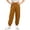 Khaki, variant on TinyBloomm Child Boys Girls Cargo Pants Casual Summer Kids Solid Trousers With Pockets, Size 5-6 Years